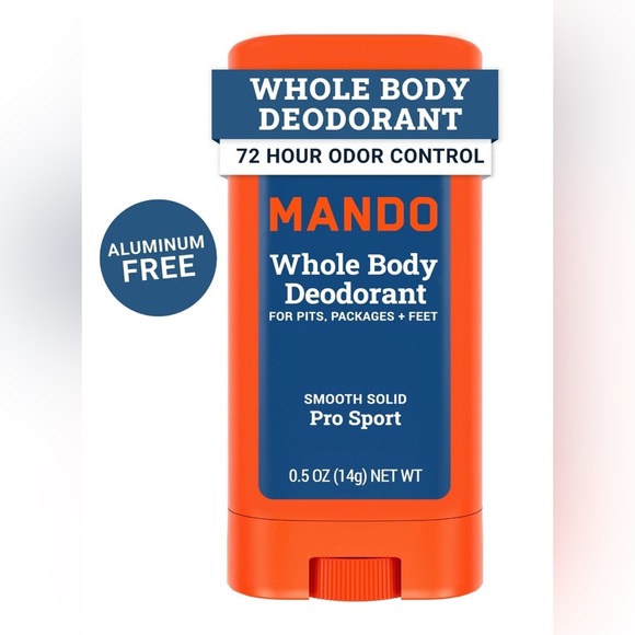 9 Mando Deodorant Stick for Men, Trial Size, Smooth Solid, Aluminum Free - Picture 6 of 6